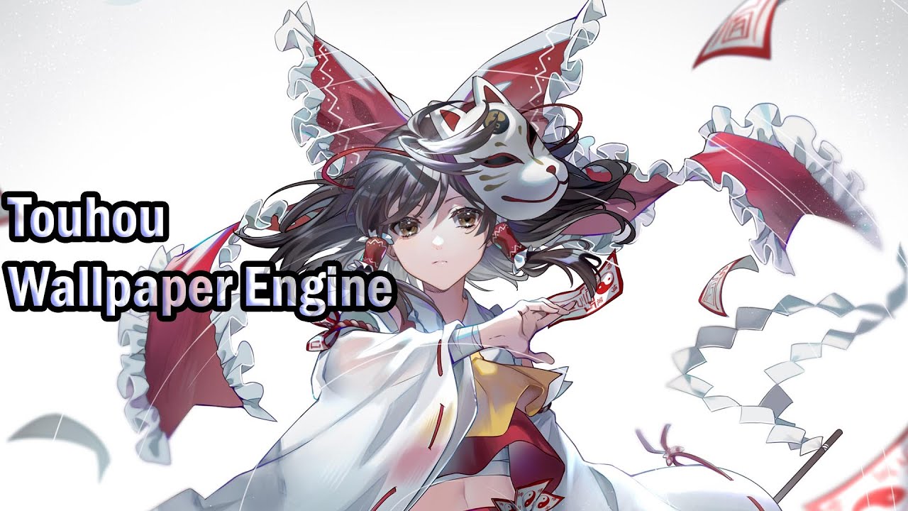 Making Animation Hakurei Reimu Touhou 博麗霊夢 東方 Live Wallpaper Engine Pc Mobile Youtube