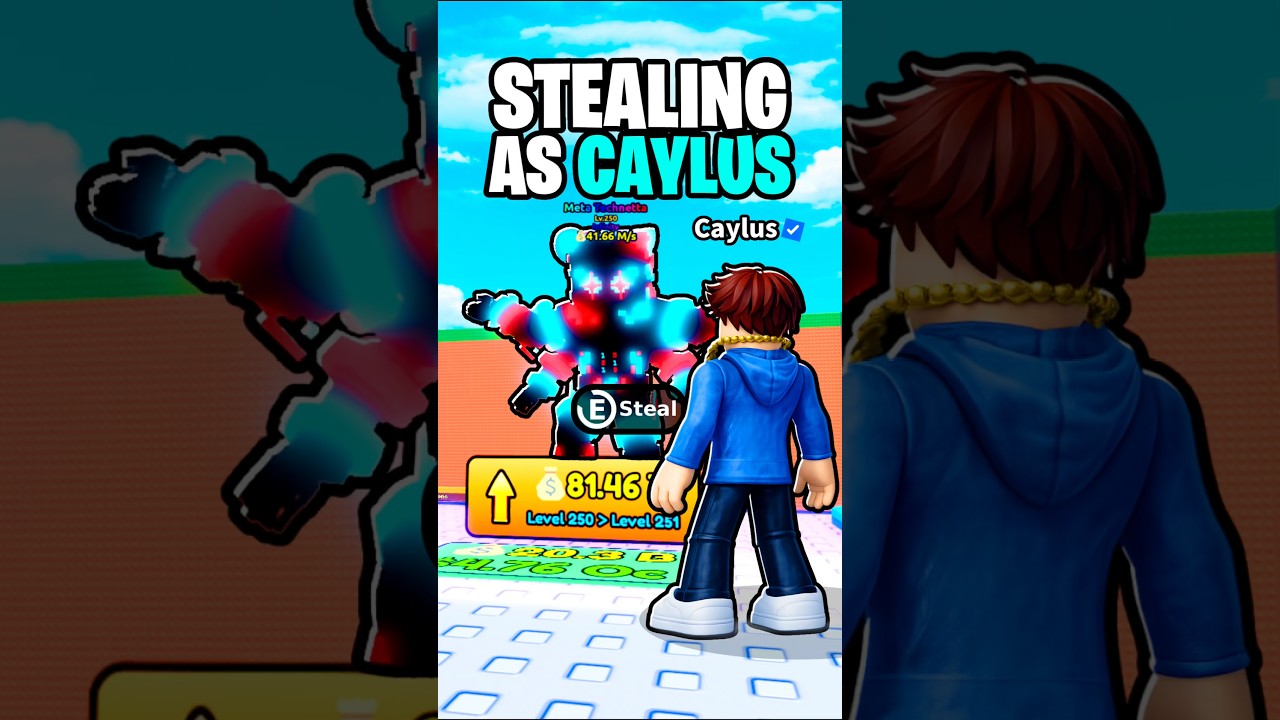 I Stole RAREST BRAINROTS As CAYLUS… 😈