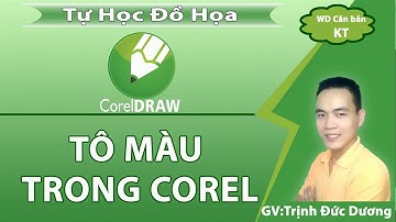 Tô màu - 1001 Cách tô màu trong CorelDraw, Hướng dẫn tô màu cho đối tượng