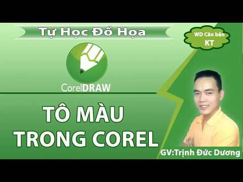 Tô màu - 1001 Cách tô màu trong CorelDraw, Hướng dẫn tô màu cho đối tượng