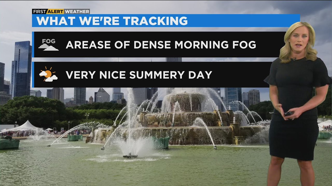 Chicago First Alert Weather: Dense Fog Advisory in effect; temperatures ...