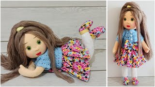 IT WAS AMAZING 💥You can't buy a doll like this from a toy store😍Cute sock doll🧦