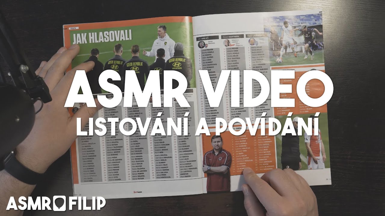 ASMR CZ - Top 10 nejbohatších fotbalistu v ČR, 100 top hráčů. noviny, magazín (4K).