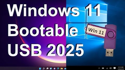 Create Windows 11 Bootable USB using the Windows Media Creation Tool - Update Video 2025