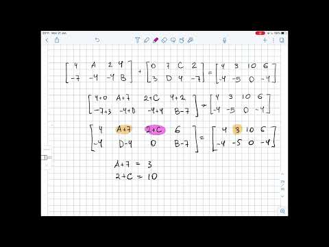 Suppose that \begin{bmatrix}4