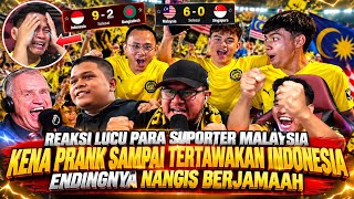 Malaysia sampai ditertawakan komentator luar negeri Saat kena prank timnas Indonesia!
