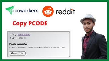 picoworkers reddit PCODE upvote task | How to copy reddit PCODE task on Picoworkers 2022