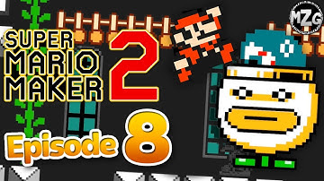 Super Mario Maker 2 Gameplay Walkthrough - Part 8 - Story Mode! Chain Chomp Battle!