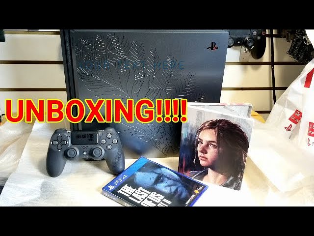 Geek Unboxing: The Last of Us Part II - Ellie Edition, Limited Edition PS4  Pro & Seagate 2TB Game Drive