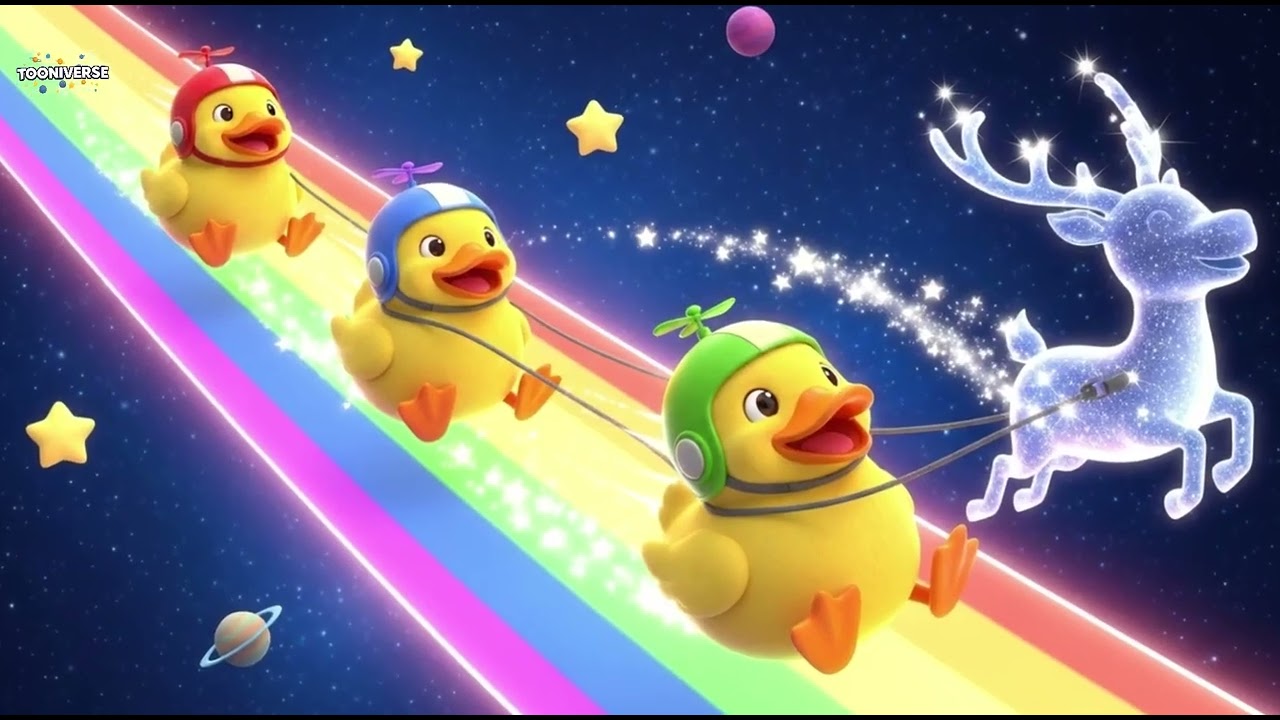 Five Little Ducks – Fun Kids Song  Tooniverse