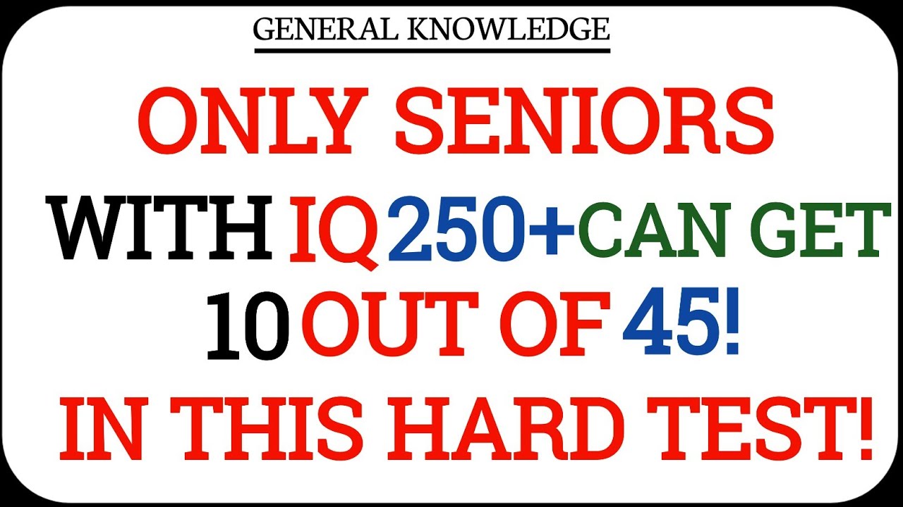 “100% Sure GK Questions for Exams | Important MCQs”