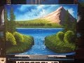 #91. how to paint a lake "ACRYLIC"