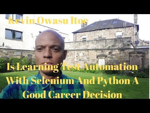 Is learning test automation with Selenium and Python a good career decision