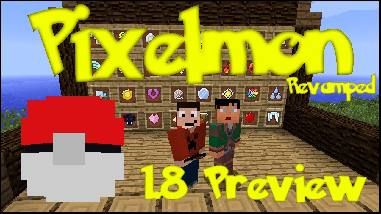 Pixelmon 1.8 Preview w/ Jaryt23 & GodOfWar! - If you enjoyed make sure to leave a Like and a Favorite! Don't forget to Subscribe for more!