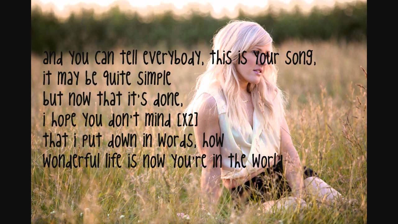 This your песня. Ellie Goulding - first time. Ellie Goulding like a Saviour.