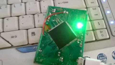 Home etched stm32f4 board with micropython