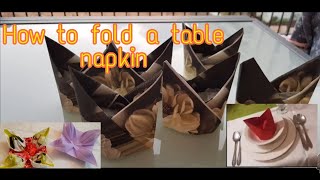 Download Lagu How to fold a table napkins" Download Lagu How to fold a table napkins"