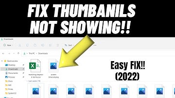Thumbnails Not Showing on Windows 11/10 (Troubleshooting Guide)
