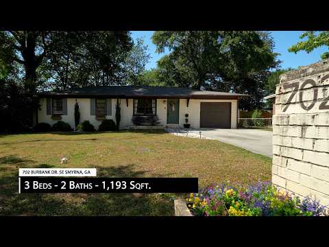 702 Burbank Dr, Smyrna, GA home video tour