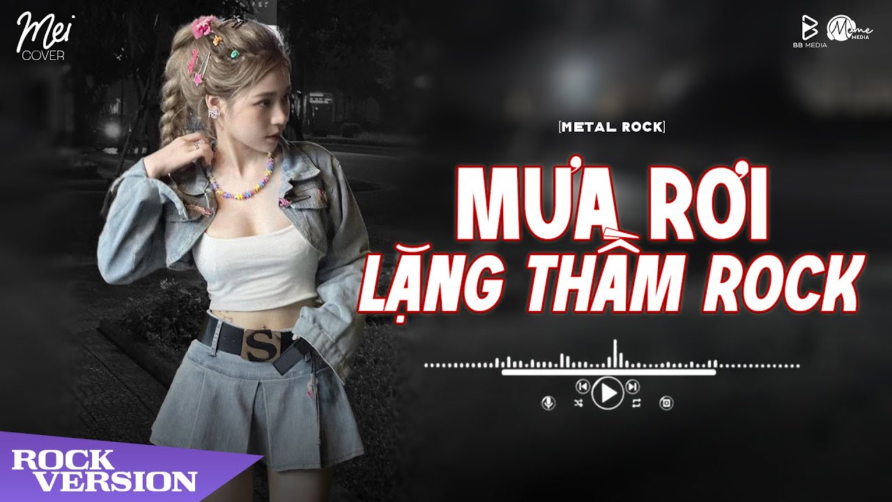 Mưa Rơi Lặng Thầm (Metal Rock) - M4U Band 🎸 Mei Cover ♫ Bản Chuẩn TikTok