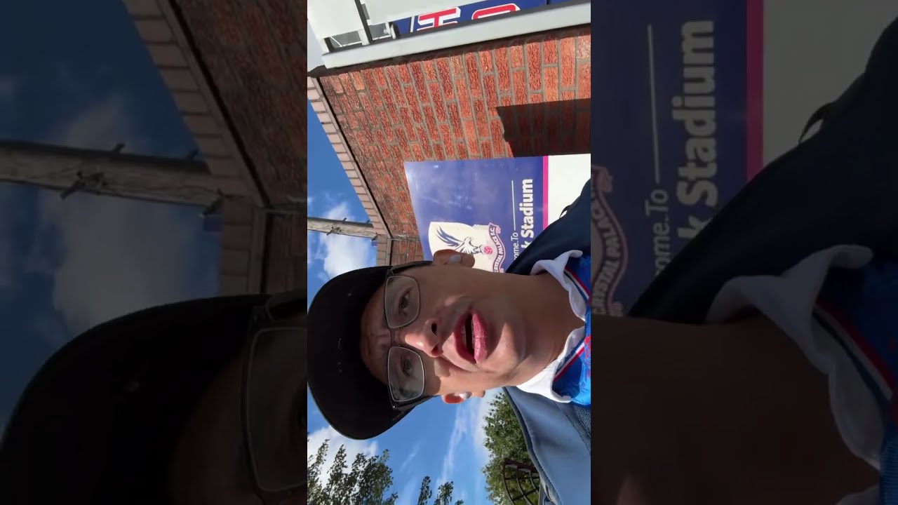 Diego C Palace is live arrival at Selhurst park Crystal Palace v Leicester City,,