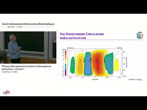 Geoffrey Vallis: General circulation of atmospheres and oceans - Lecture 1