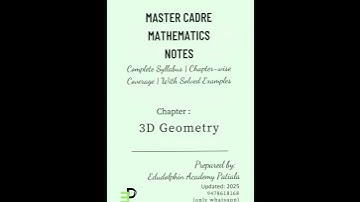 Master Cadre Maths Notes Only ₹999 💥 | 3D Geometry Included | Buy Now 👇#viral #trending