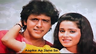 Aap Ke Aa Jane Se Full HD |  4K Video | Khudgarz | Mohammed Aziz| Sadhna Sargam | Govinda | Neelam