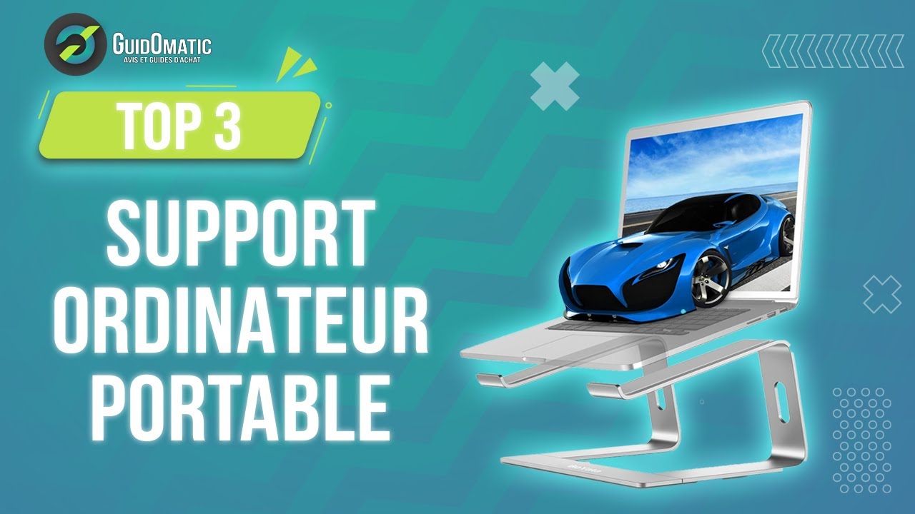 ⭐️ TOP 3 : SUPPORT ORDINATEUR PORTABLE 2023