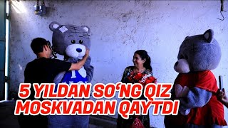 BUNI TEZ KO‘RING, 5 YILDAN SO‘NG QIZ O‘Z UYIGA QAYTIB KELDI😥😥