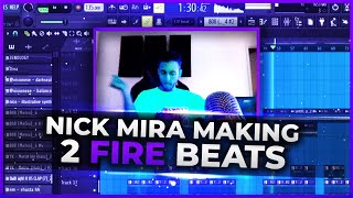 Nick Mira Making 2 FIRE Beats From Scratch 🔥 Nick Mira Twitch Live [09/20/21]