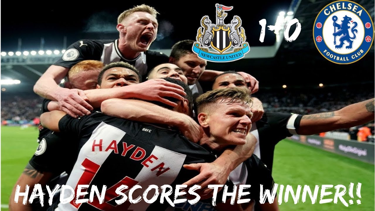 Newcastle 10 Chelsea 18.01.20 HAYDEN SCORES THE WINNER!! YouTube