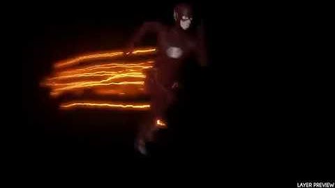 VFX TEST - CW The Flash CGI Particles