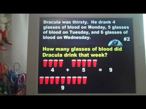 Animated Math Halloween Word Problems Powerpoint