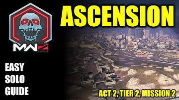 COD MW3 Zombies, Ascension Solo mission guide (Act 2, Tier 2, Mission 2)