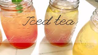 آيس تي ب ٥ نكهات لذيذة يبرد على القلب في الصيف|Iced tea