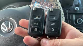 Изготовление ключа VW Caravelle программирование нового Ключа