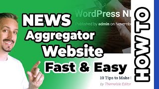 WordPress News Aggregator Website 🚀 (Fast & Easy) screenshot 3