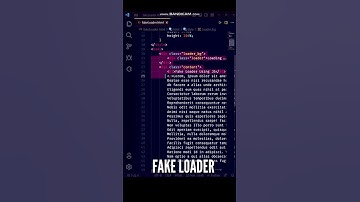 😋😋 Create Fake Website Loader using HTML CSS & JavaScript #shorts #javascript #html #css #coding