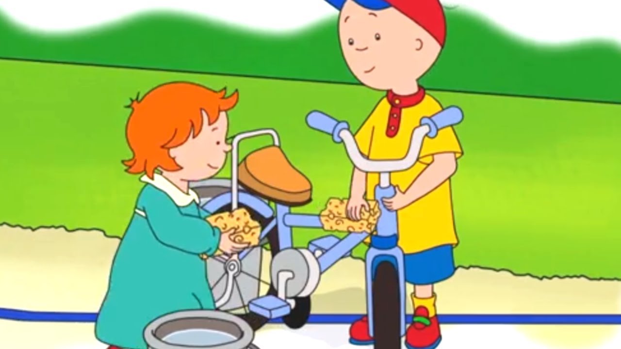 Ruca em português ★ Ruca e a Bicicleta Suja ★ Caillou Episódio Completo ★ Desenho Animado