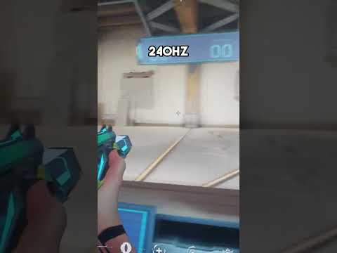 144 VS 240 VS 360HZ IN VALORANT