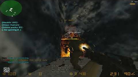 Counter-Strike 1.6 ZombiePlague Gameaplay zm_ice_attack_HD on RBE Server