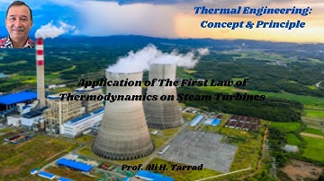 Application of the First Law Of Thermodynamics on Steam Turbines #rankine #firstlawofthermodynamics