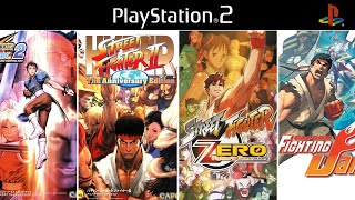 Street Fighter Games for PS2