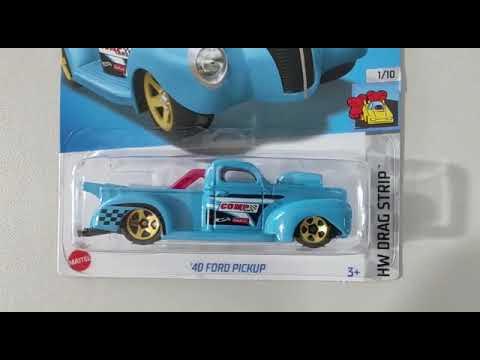 Carrinho Hot Wheels '40 Ford Pickup / HCV92 - Mattel