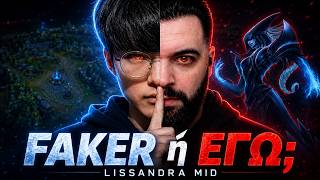 🏆 Ποιός παίζει καλύτερη Lissandra... Faker ή ΕΓΩ?! 🏆 | Μαθαινω με ANTILIPSI