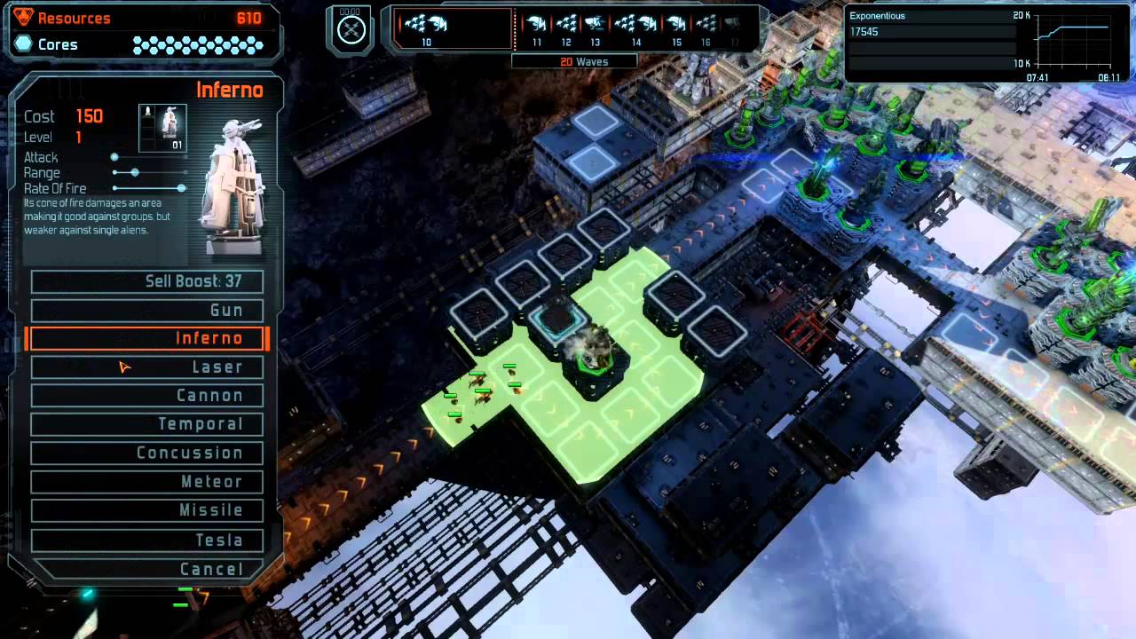 Defense Grid 2 Gold Medal Walkthrough 02 Supply and Demand