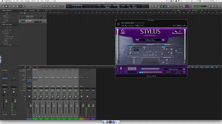 Saving Channel Strip Settings Logic Pro X