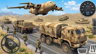 US Army Cargo Truck Simulator 3D - Vehicle Driving Mountain 3D - Android GamePlay screenshot 1