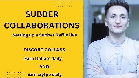 Subber Collaboration : How to use Subber for Discord Collabs ( EARN $$)